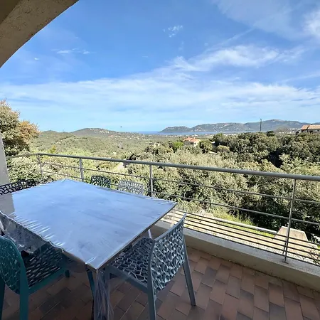 Vue Et Montagnes 9 Pers Villa Porto Vecchio
